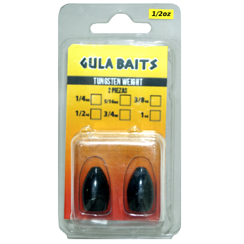 Gula Tungsten Weight Black
