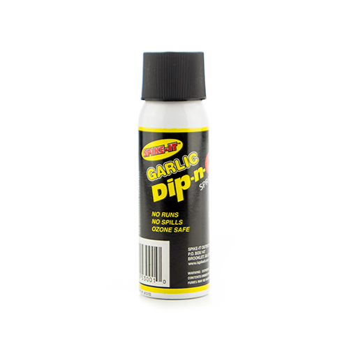 Spike It Dip-N-Glo 2oz Aerosol Garlic Chartreuse