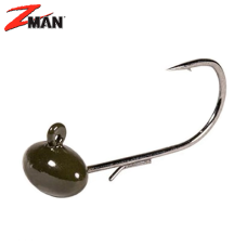 Z-Man Football NedZ 1/8oz Green Pumpkin 3pk