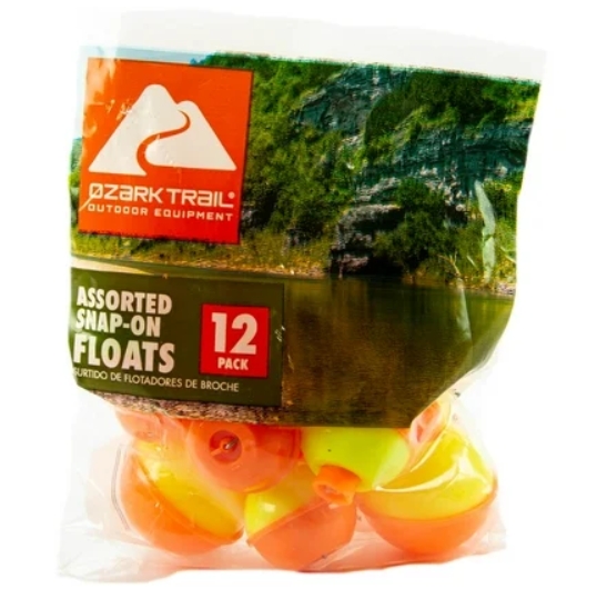 Ozark Trail 12 Piece Plastic Float Assortment