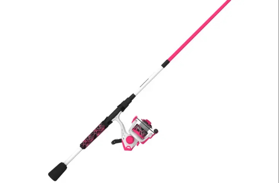 ZEBCO ROAM PINK SPINNING COMBO 2PC