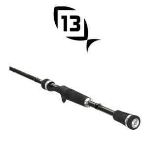 13 Fishing Fate Black Casting Rod 7’3″ Medium FTB3C73C (paletones)
