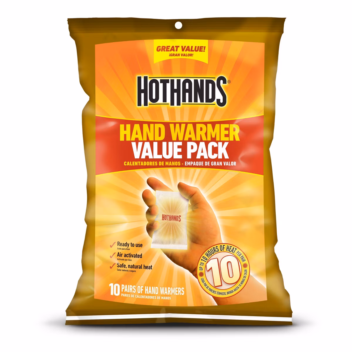 HotHands 10 Pair Hand Warmers VALUE PACK