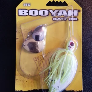 Booyah BYBCI38616 Colorado IndianaSpinnerbait 3/8 oz White CHARTREUSE