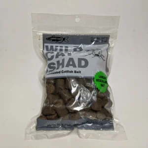 Catfish Charlie Wild Cat Pre Molded Shad Dough Bait in Resealable Bag 12 Oz.