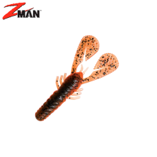 Z-Man Turbo CrawZ 4″ 6pk GREEN PUMPKIN ORANGE