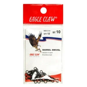 EAGLE CLAW BARREL SWIVEL SIZE7, QTY12