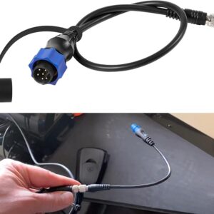 MKR-US2-10 - Cable adaptador universal Sonar 2 para Lowrance Fish Finder, funciona en el transductor de sonda US2 en el motor de arrastre Minn Kota que reemplaza para 1852060, MKR-US2-10, 29594