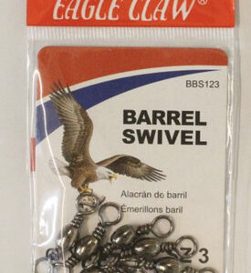 EAGLE CLAW BARREL SWIVEL SIZE 5,QTY12