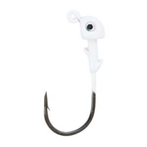 TroKar Boxer Jig Head White 1/2oz 4/0 3pk