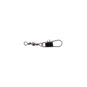 Eagle Claw Barrel Swivel with Interlock Snap – Nickel
