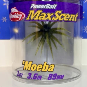 BERCLEY POWERBAIT MAXSCENT "MOEBA" 3.5 WATERMELON