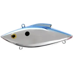 Rat-L-Trap Bill Lewis Lipless 1/2 oz- Chrome Blue Back