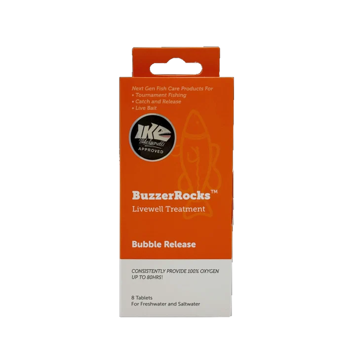 Buzzer Rocks Livewell Treatment – Bubble Release 8 Pastillas